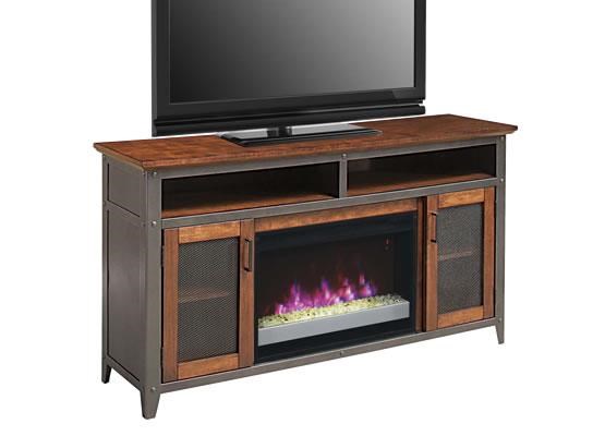 ClassicFlame Landis 26MM4964C296 TV Stand with Fireplace Insert and